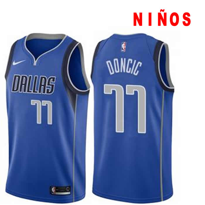 Luka Doncic, Dallas Mavericks (Icon) -NIÑOS - Haga click en la imagen para cerrar